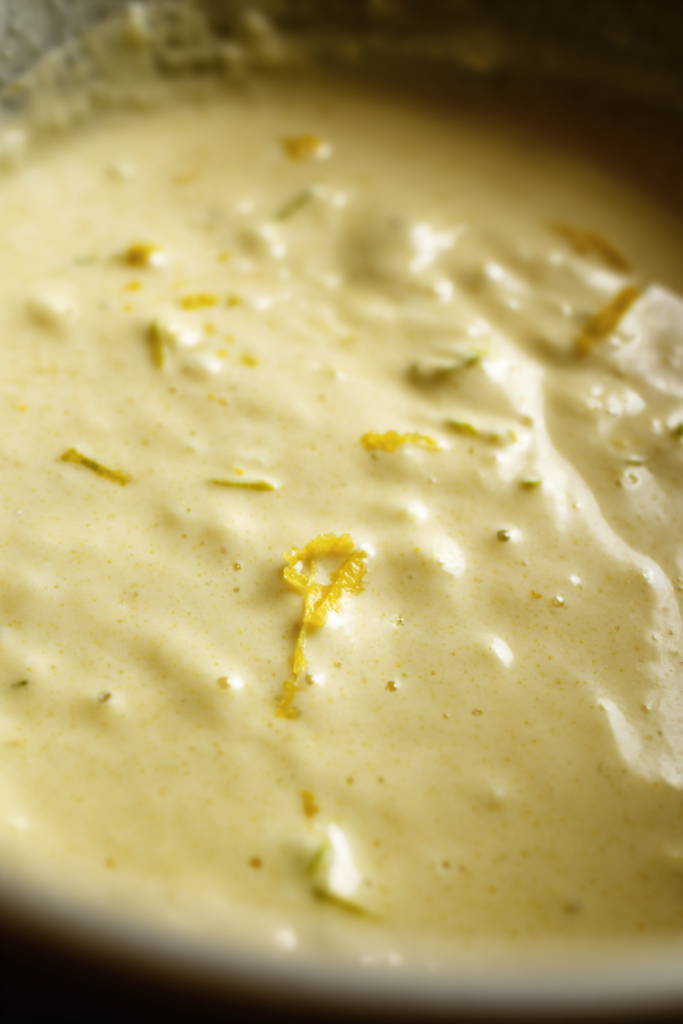 lemon blueberry dutch baby