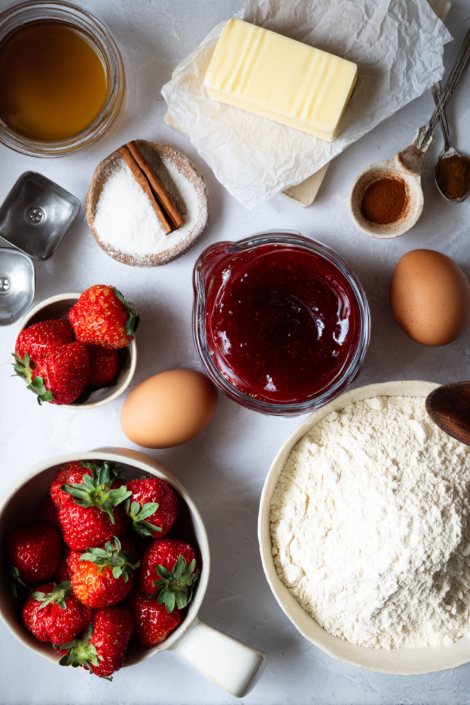 strawberry cinnamon rolls