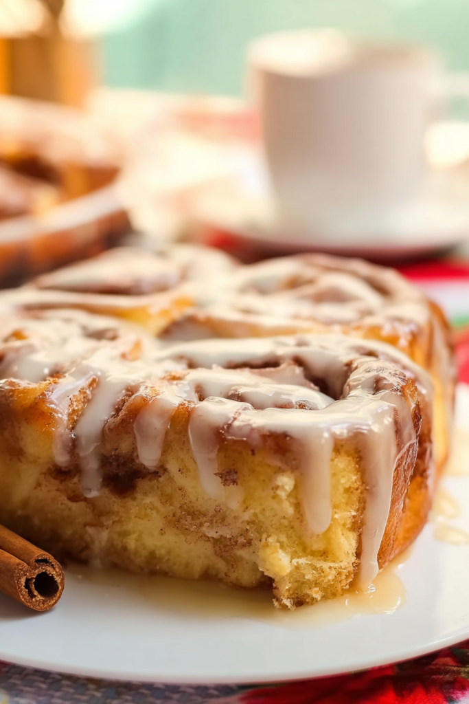 cinnamon roll cake