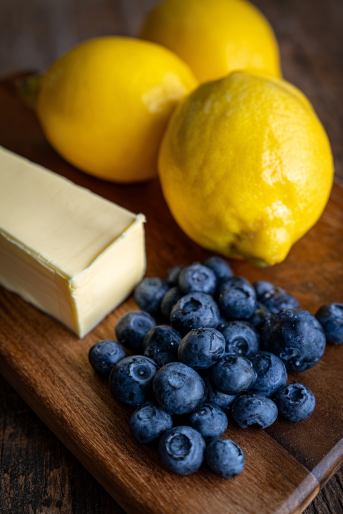 lemon blueberry bread