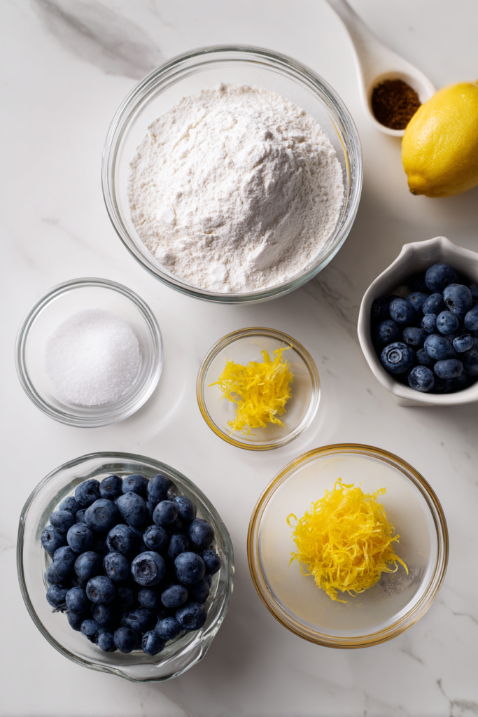 lemon blueberry bread