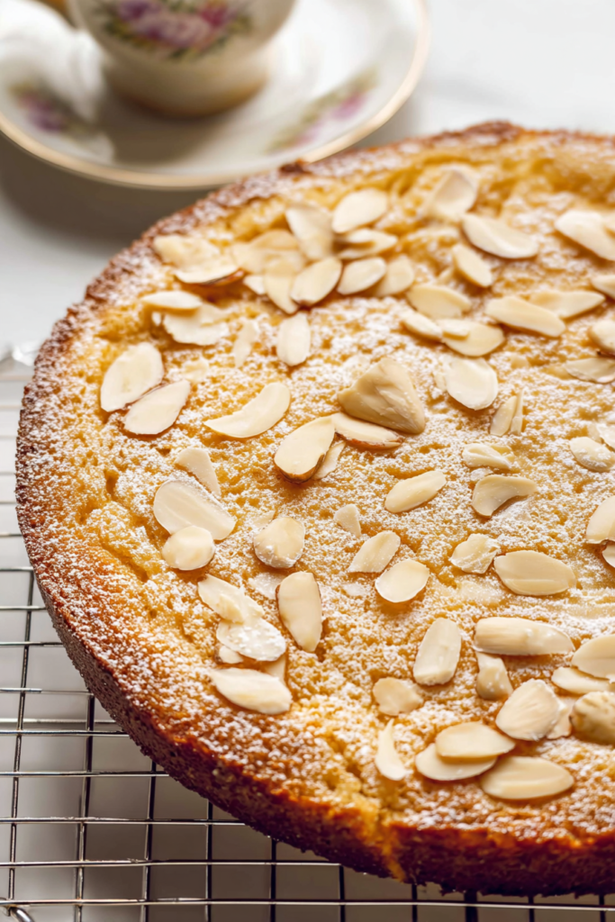 gluten free ricotta almond cake