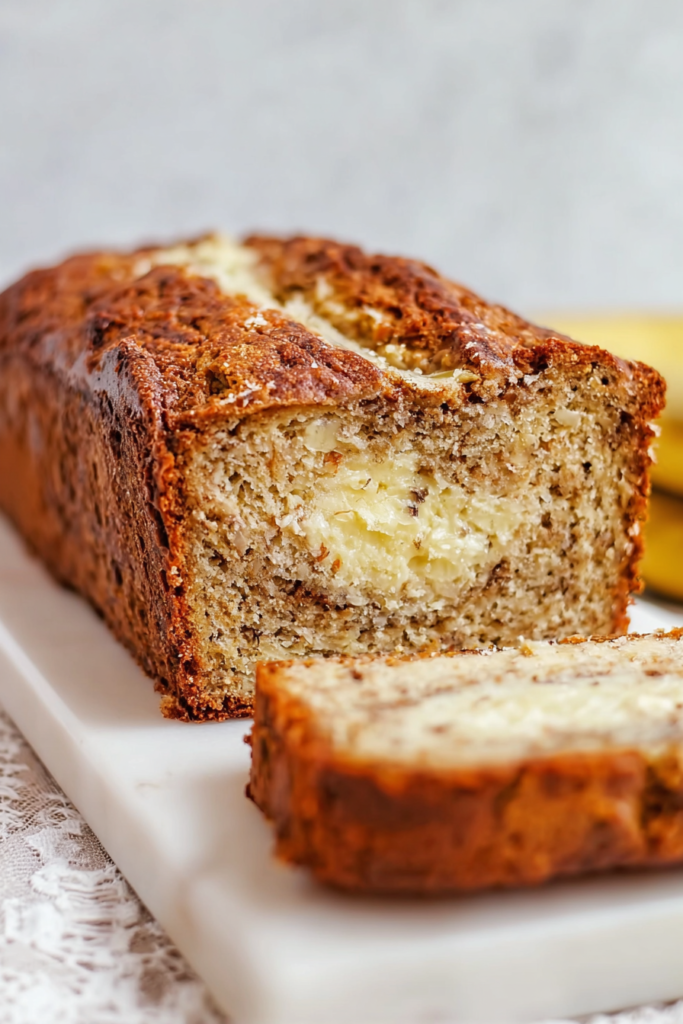 cream cheese banana bread