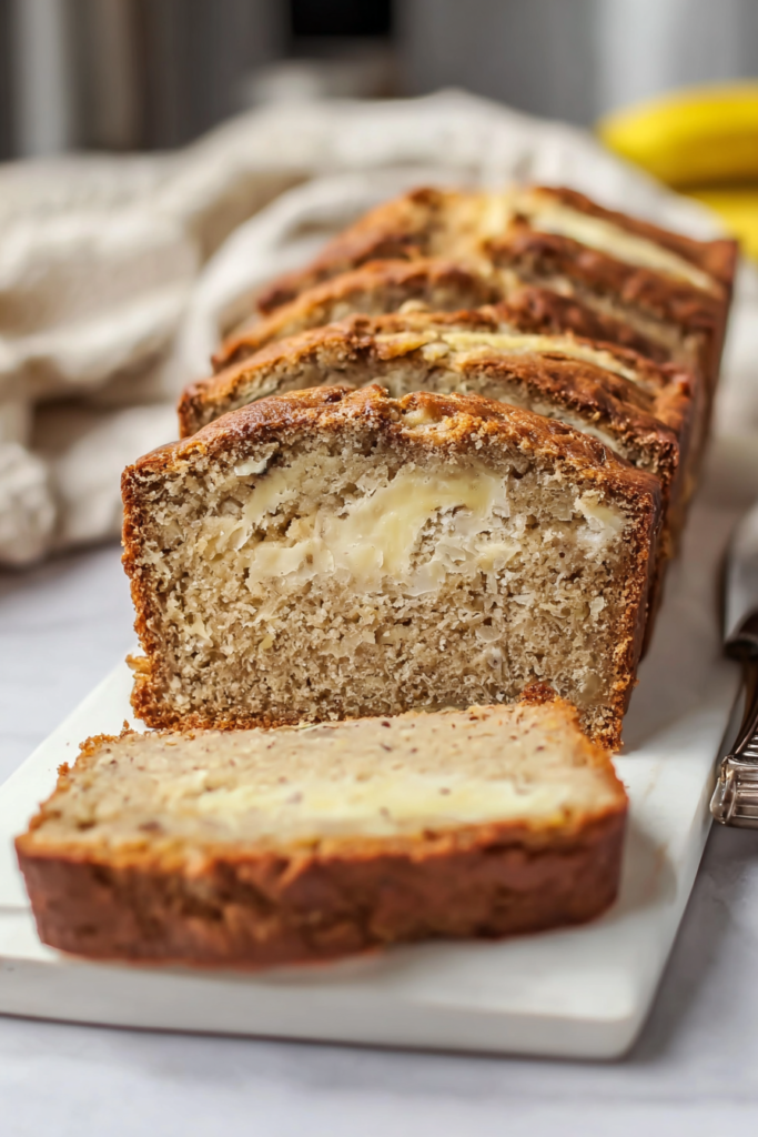 cream cheese banana bread