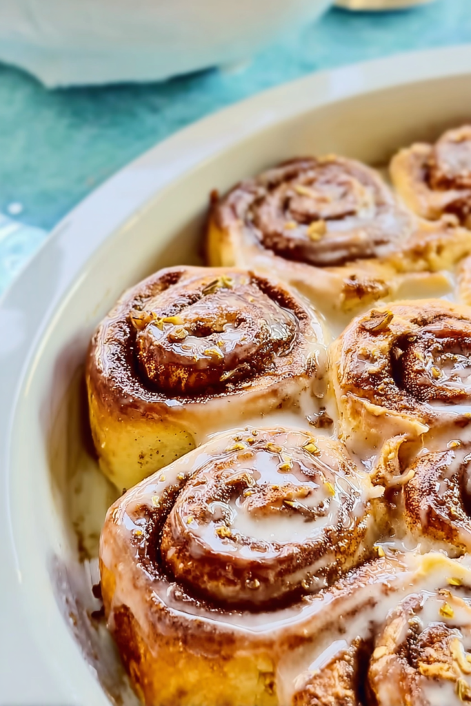overnight orange cinnamon rolls