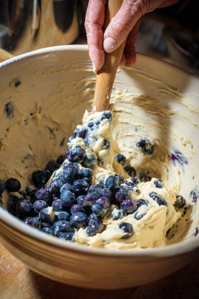 Blueberry Lemon Poppy Seed Muffins