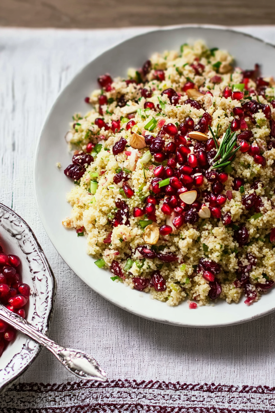 Spiced Cranberry Couscous Salad