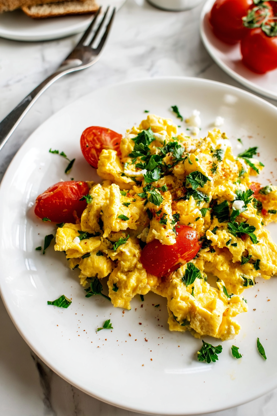 Greek Scrambled Eggs