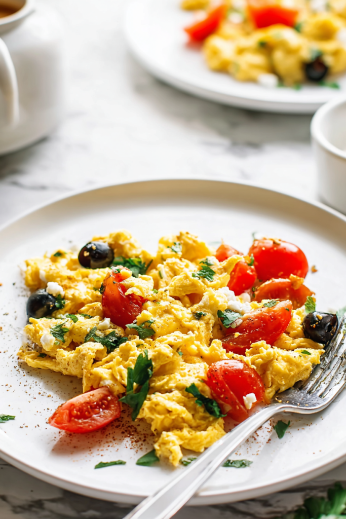 Greek Scrambled Eggs