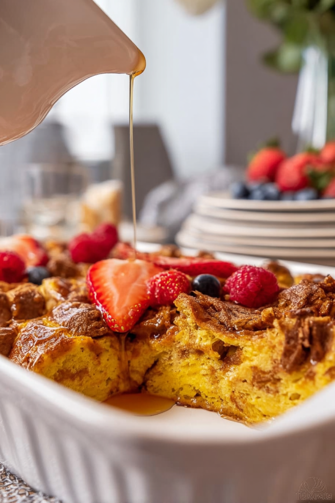 overnight french toast bake