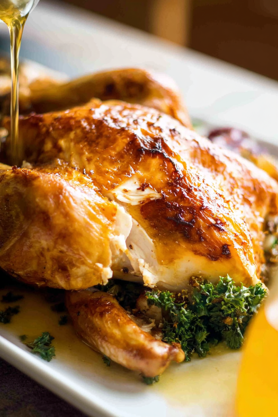 Garlic Herb Roast Chicken