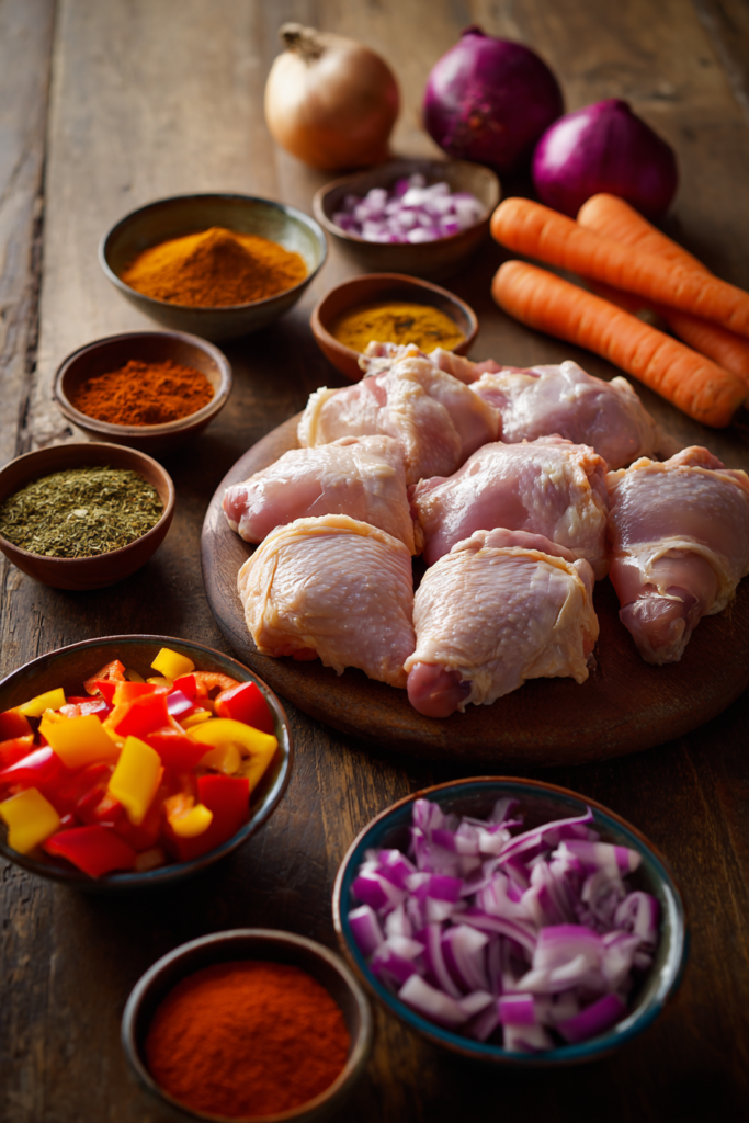 Chicken Shawarma Sheet Pan Dinner