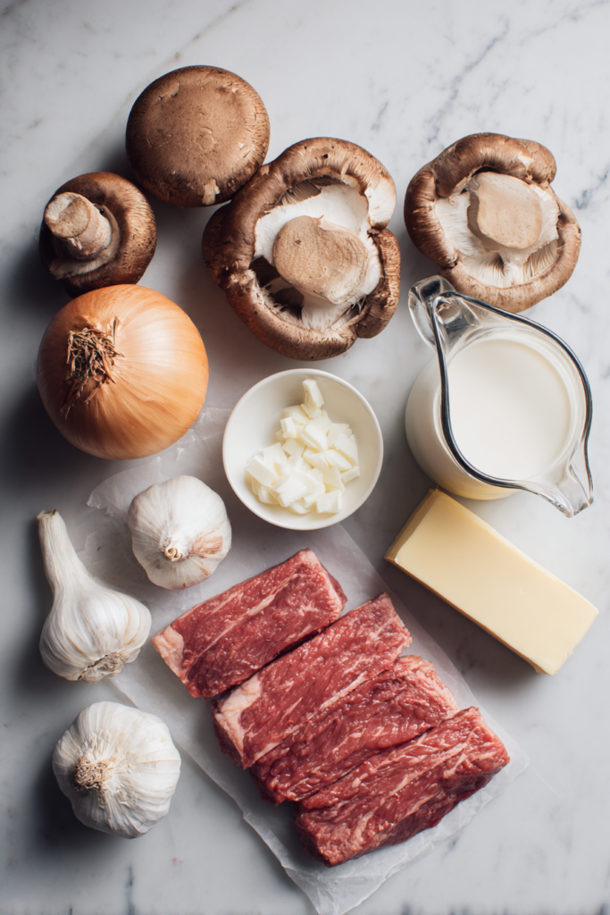 Easy beef stroganoff