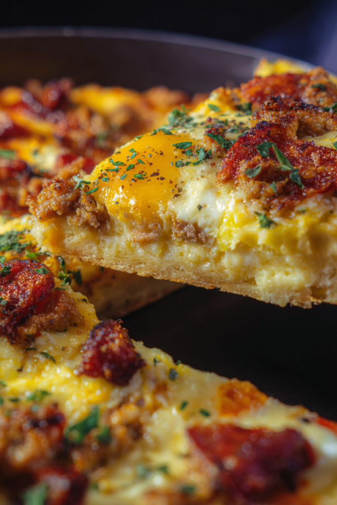 Easy Breakfast Pizza