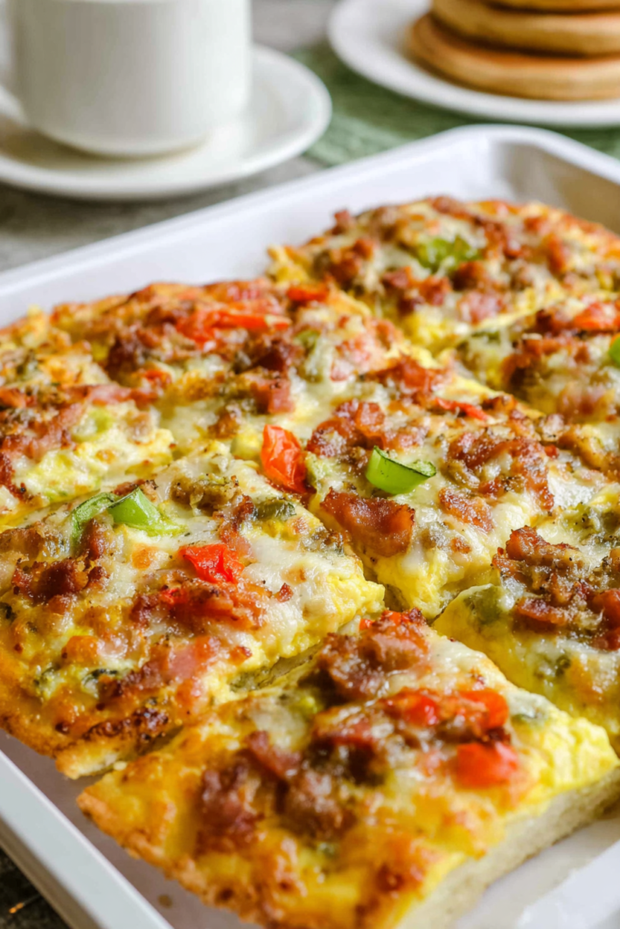 Easy Breakfast Pizza