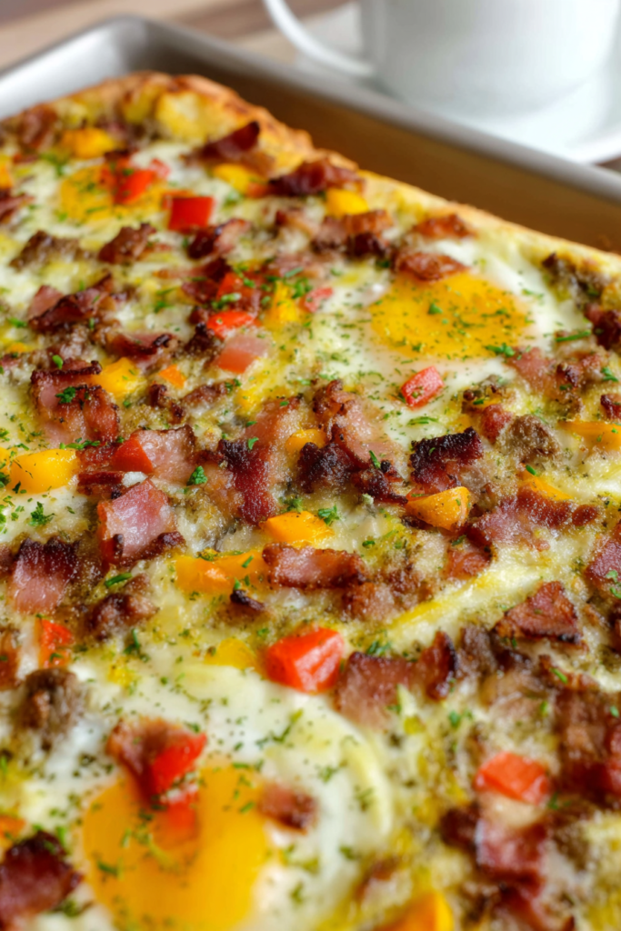 Easy Breakfast Pizza