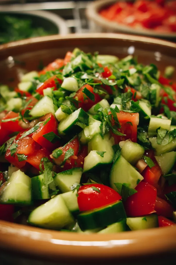 Shirazi salad recipe