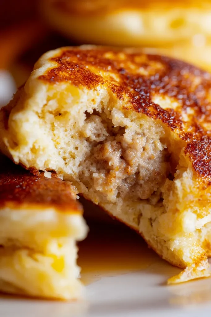 Pancake sausage bites