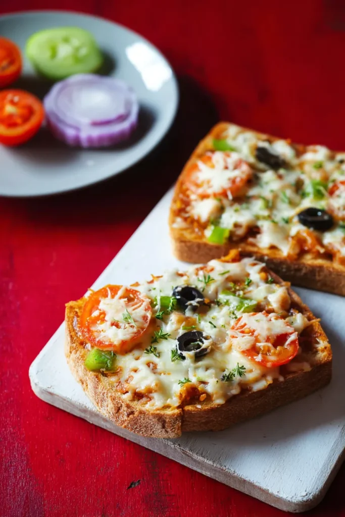 Bread Pizza Recipe
