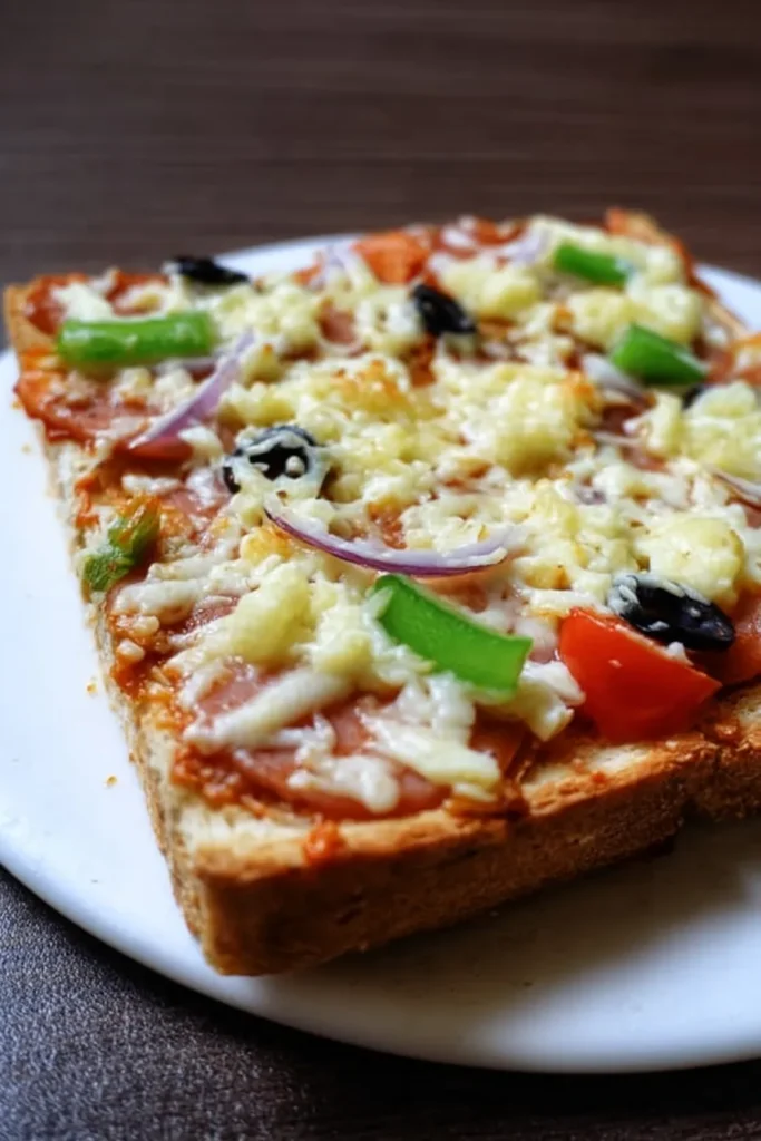 Bread Pizza Recipe