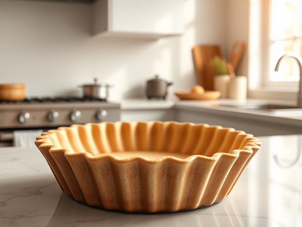 pie baking pan on cooling rack