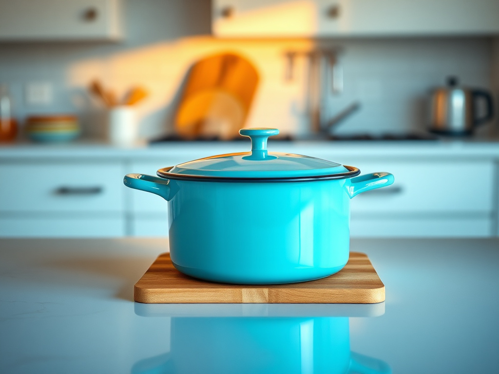 preheating enamel dutch oven for bread
