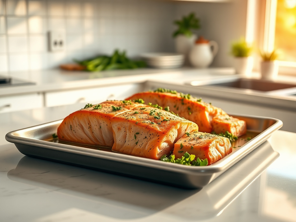 sheet pan salmon and veggies