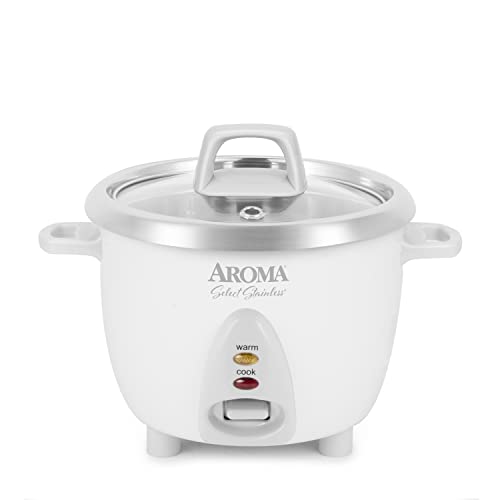 Aroma Simply Stainless Rice Cooker lineup on a kitchen counter