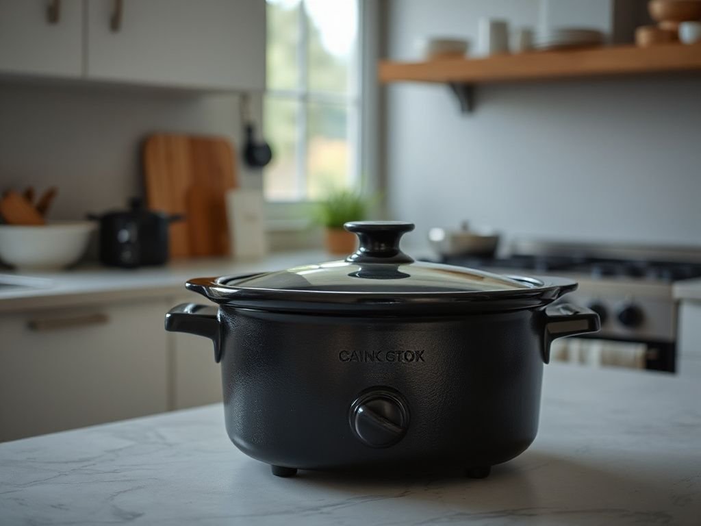 cast iron crock pot