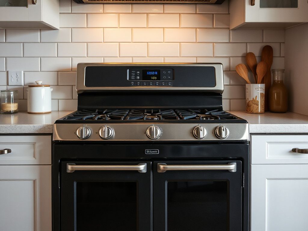 cast iron electric range