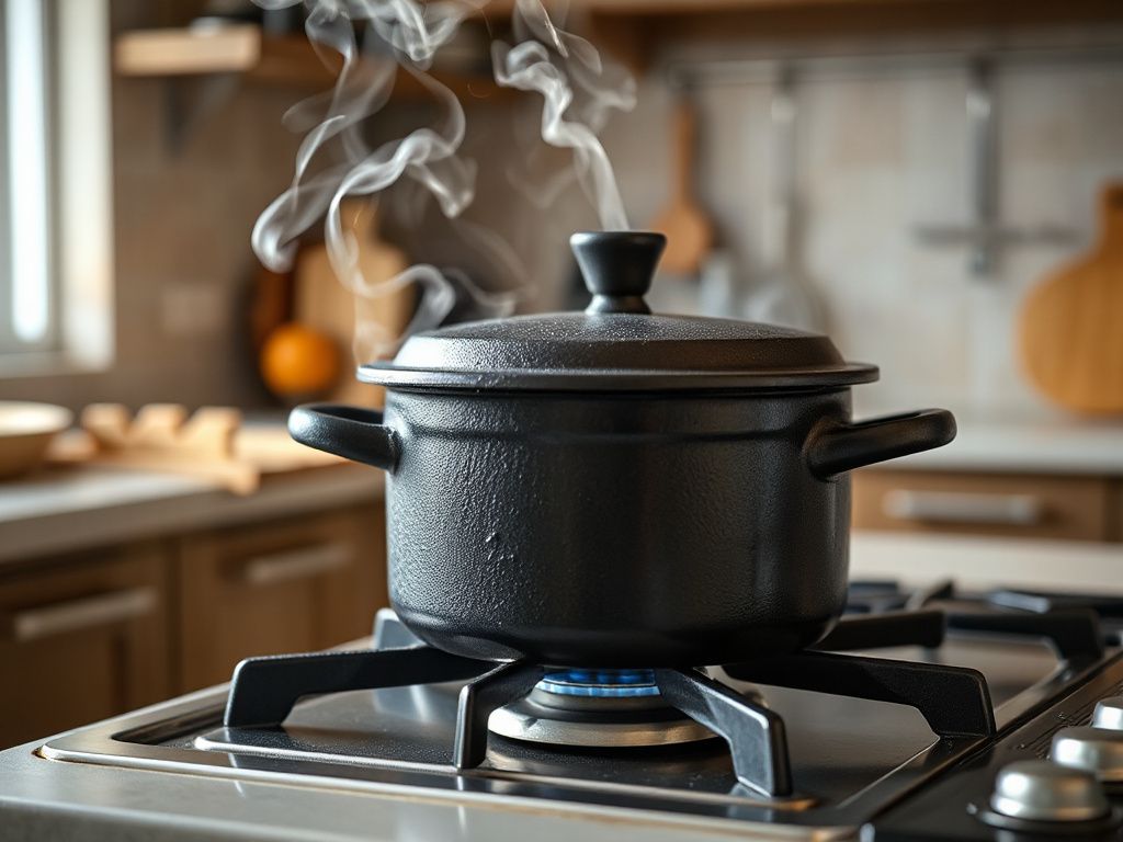 cast iron pot