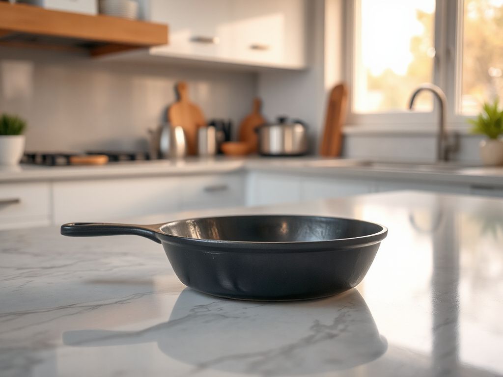 cast iron skillet sizes rim measurement illustration