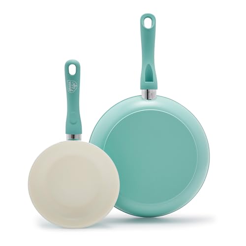 green frying pan