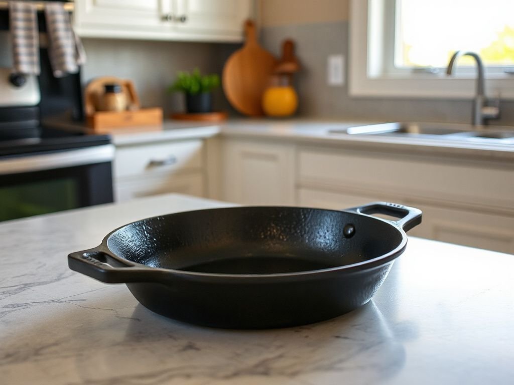 how to restore cast iron pan with rust