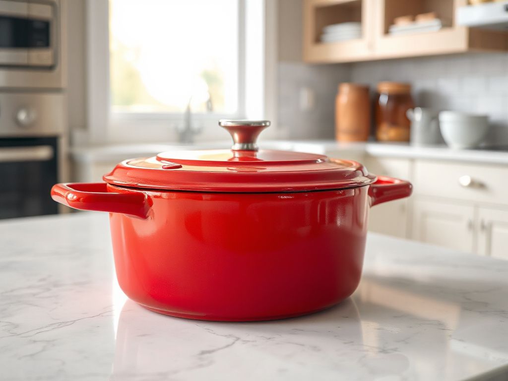 is enameled cast iron safe