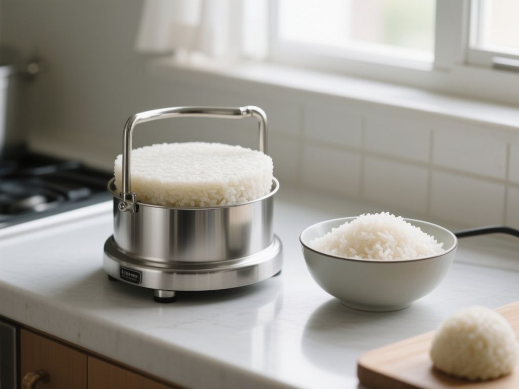 rice cake machine steaming glutinous rice